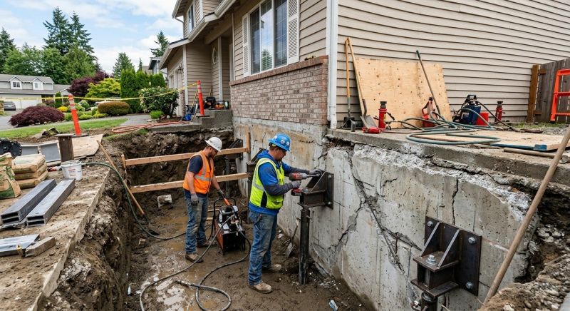 Foundation Repair in Washtenaw County, MI