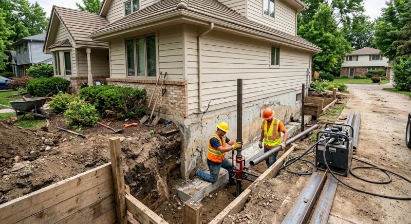 Foundation Repair in Washtenaw County, MI