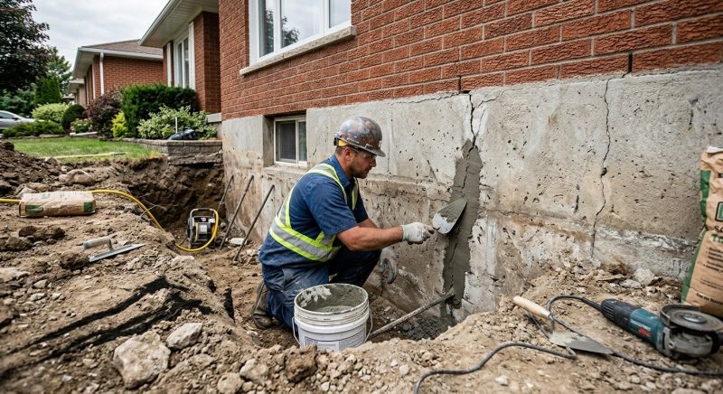 Basement Foundation Repair in Washtenaw County, MI