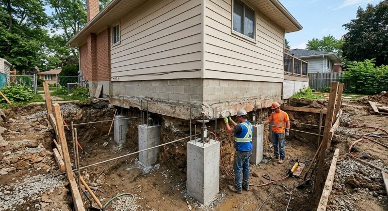Basement Underpinning in Washtenaw County, MI
