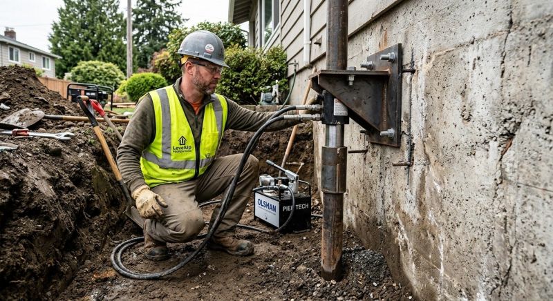 Concrete Foundation Leveling in Dearborn, MI