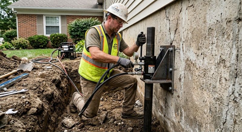 Concrete Foundation Leveling in Willis, MI