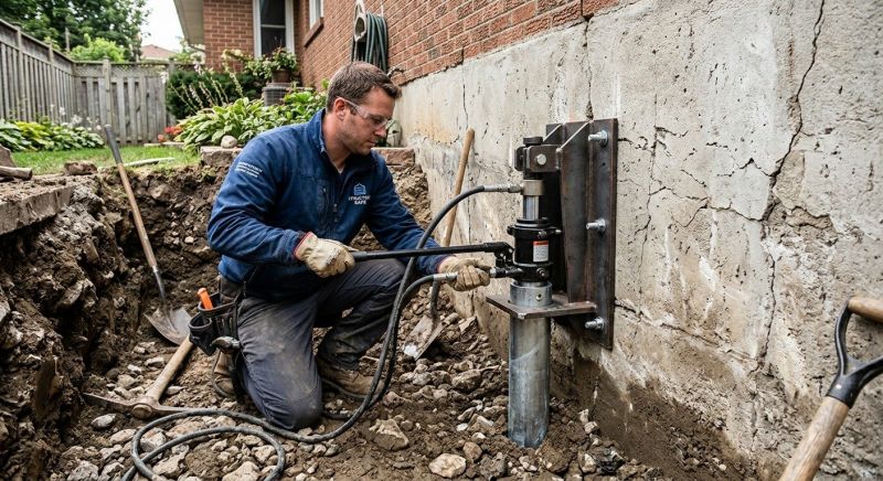 Concrete Foundation Leveling in Willis, MI