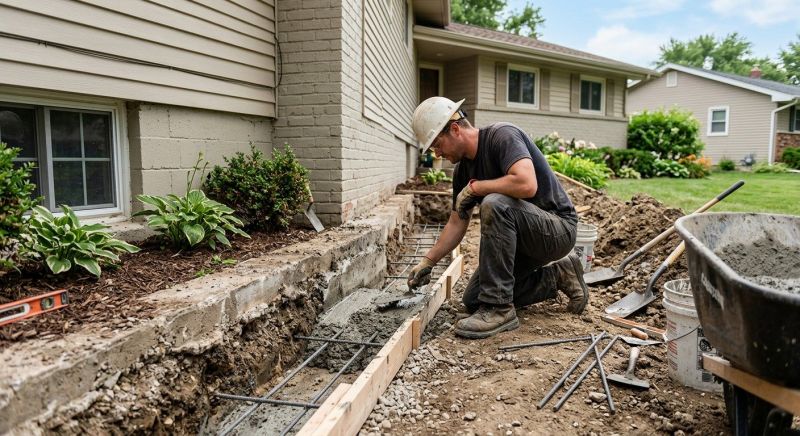 Concrete Foundation Repair in Ida, MI