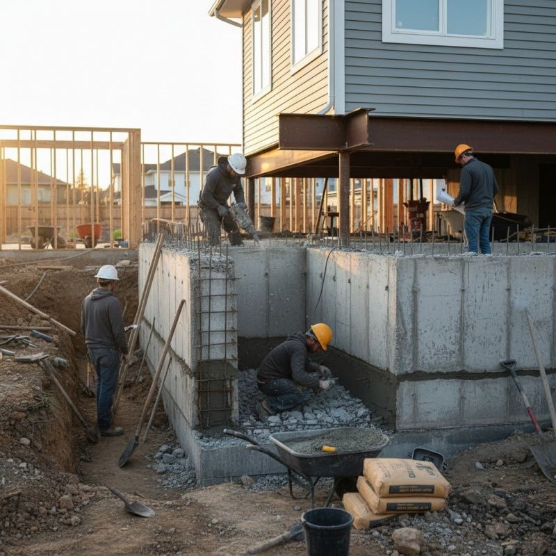 Concrete Foundation Repair in Walled Lake, MI