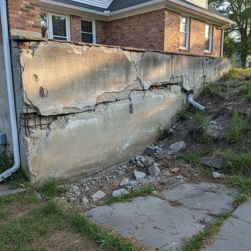 Cracked Foundation Repair in Novi, MI