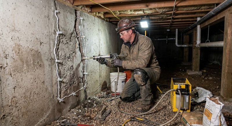 Crawlspace Foundation Repair in Dearborn Heights, MI