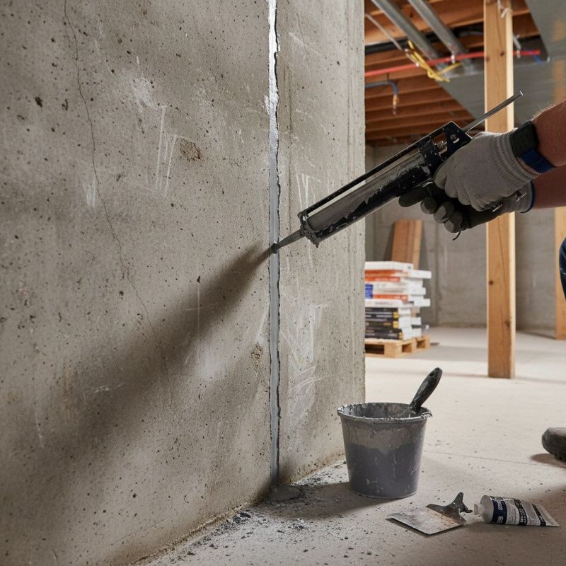 Foundation Crack Repair in New Boston, MI