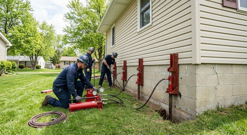 Foundation Jacking in Dexter, MI