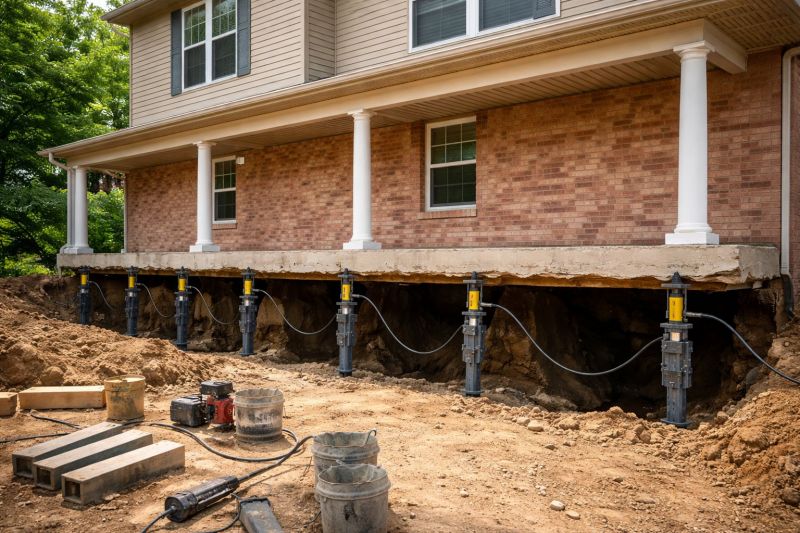 Foundation Jacking in Dexter, MI
