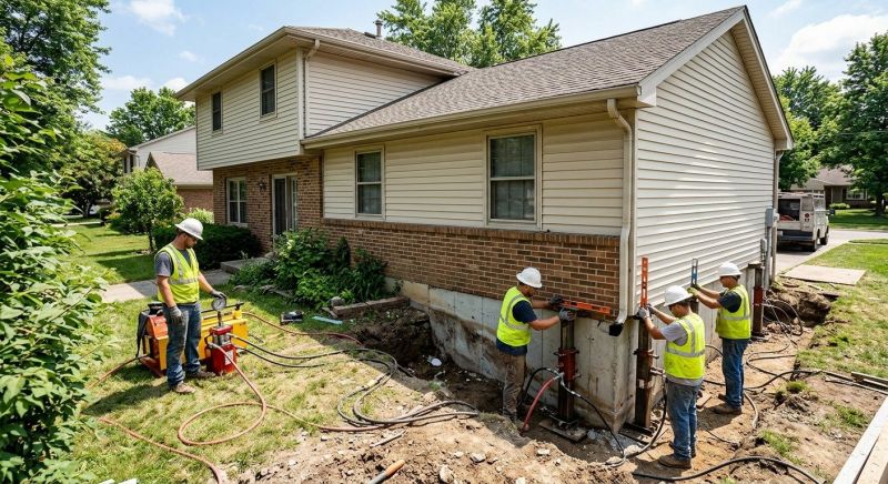 Foundation Jacking in Dexter, MI