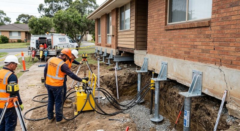 Foundation Jacking in Livonia, MI