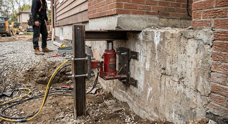 Foundation Jacking in Novi, MI