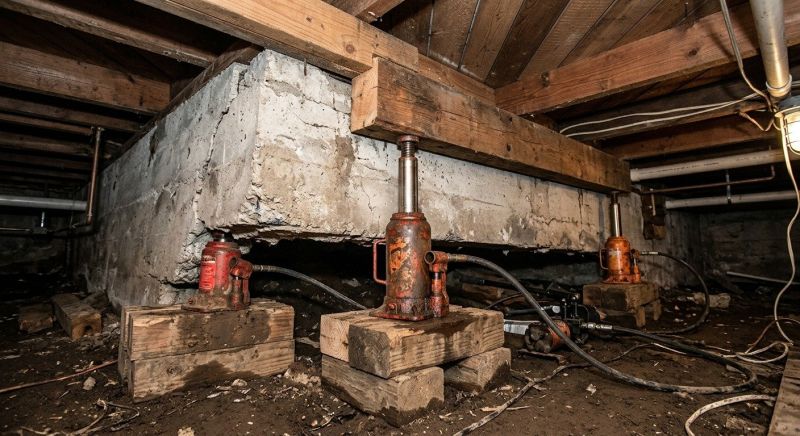 Foundation Jacking in Plymouth, MI