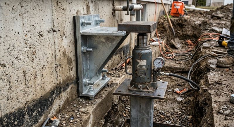 Foundation Jacking in Romulus, MI