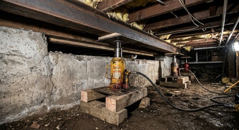 Foundation Jacking in Taylor, MI
