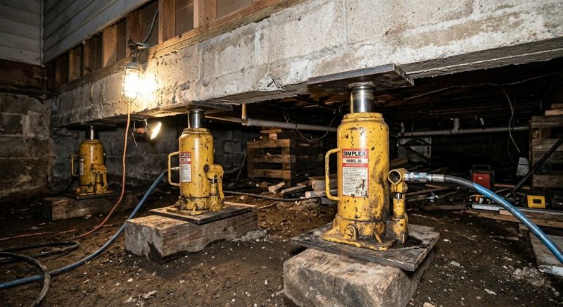 Foundation Jacking in Wayne, MI