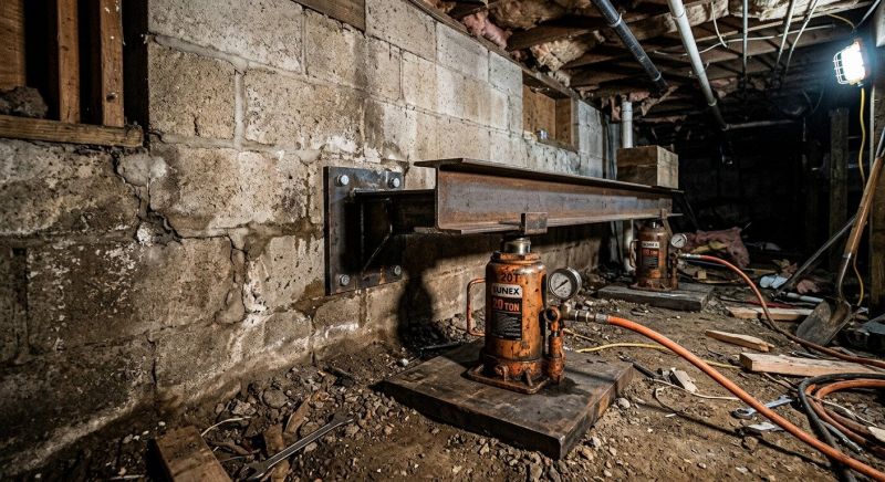 Foundation Jacking in Ypsilanti, MI