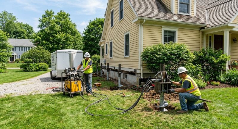 Foundation Lifting in Brighton, MI