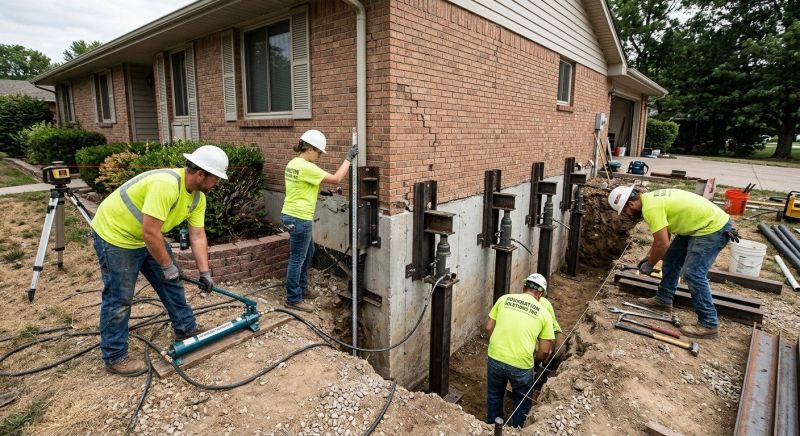Foundation Lifting in Ida, MI
