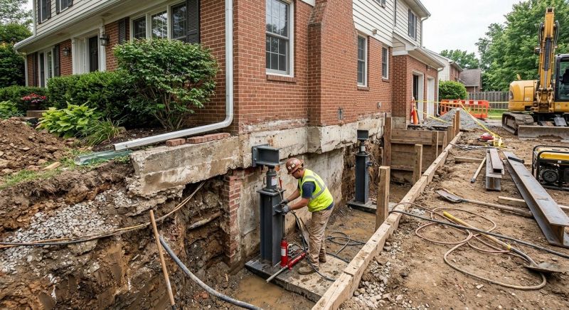 Foundation Raising in Dexter, MI