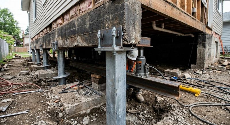 Foundation Raising in Milford, MI