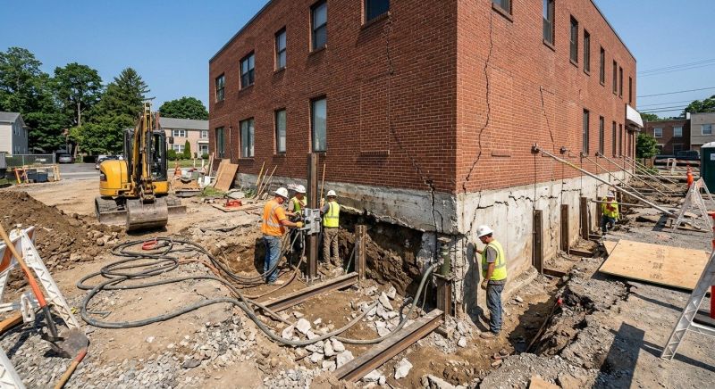 Foundation Renovation in Washtenaw County, MI