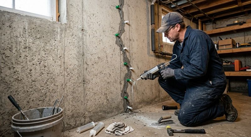 Foundation Repair in Milan, MI