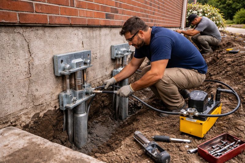 Foundation Repair in Plymouth, MI