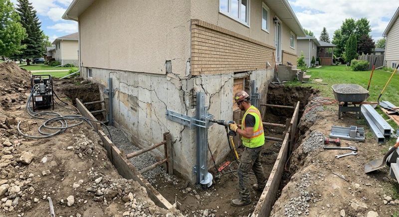 Foundation Repair in South Lyon, MI
