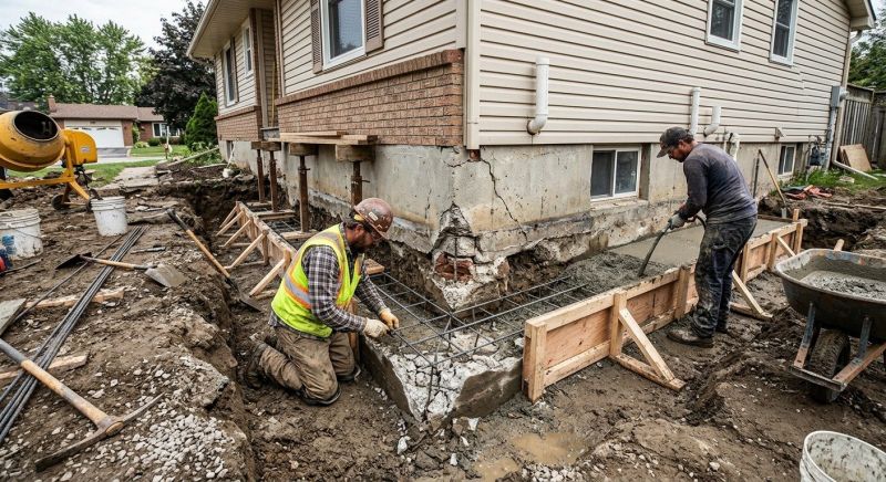 Foundation Repair in Wayne, MI
