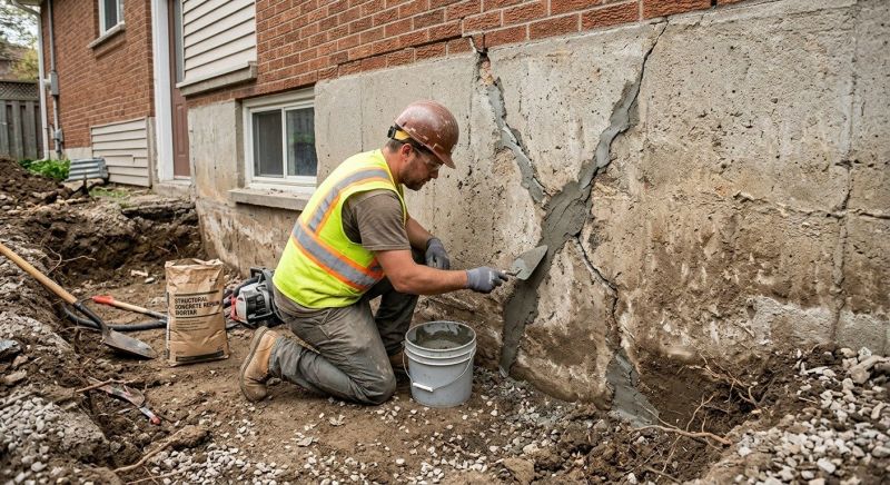 Foundation Repair in Wayne, MI