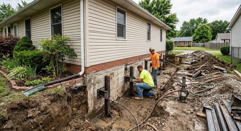 Foundation Stabilizing in Ann Arbor, MI