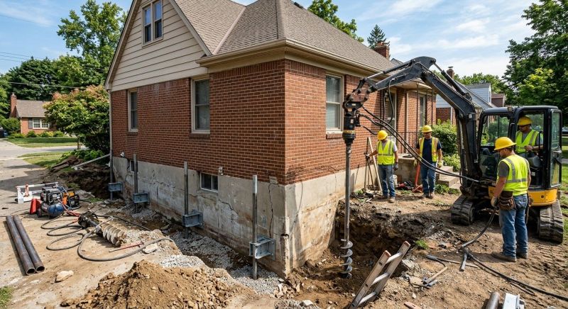 Foundation Stabilizing in Westland, MI
