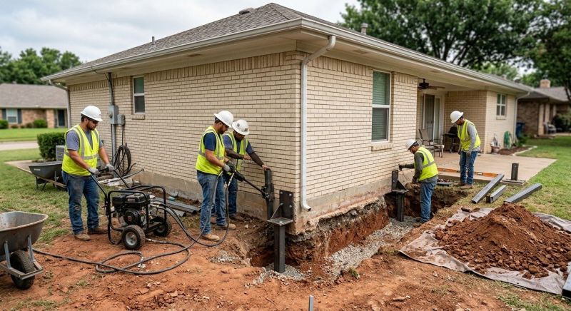 Foundation Stabilizing in Wixom, MI