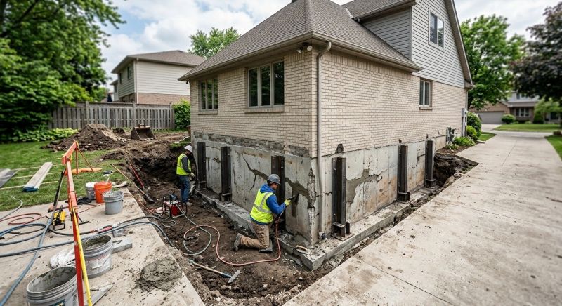 Foundation Structural Repair in Dundee, MI
