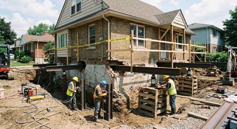 Foundation Structural Repair in Dundee, MI
