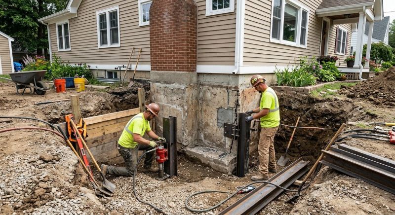 Foundation Structural Repair in Ypsilanti, MI