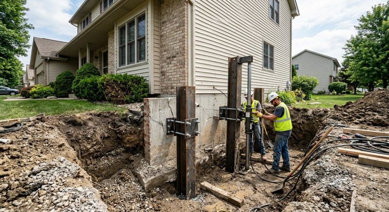 Foundation Underpinning in Washtenaw County, MI