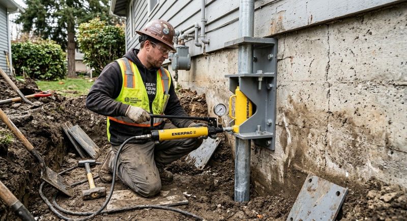 Home Foundation Leveling in Ida, MI