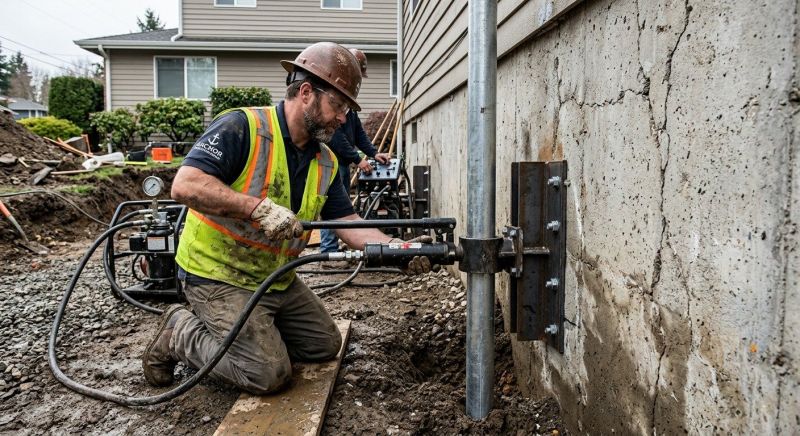 Home Foundation Leveling in Romulus, MI