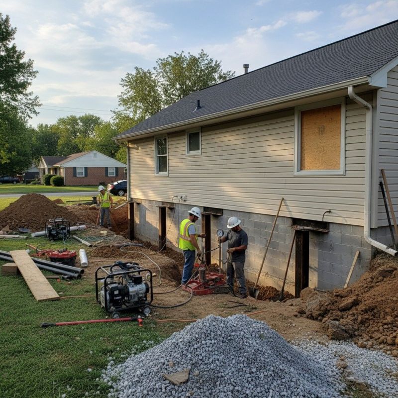 Home Foundation Repair in Milford, MI