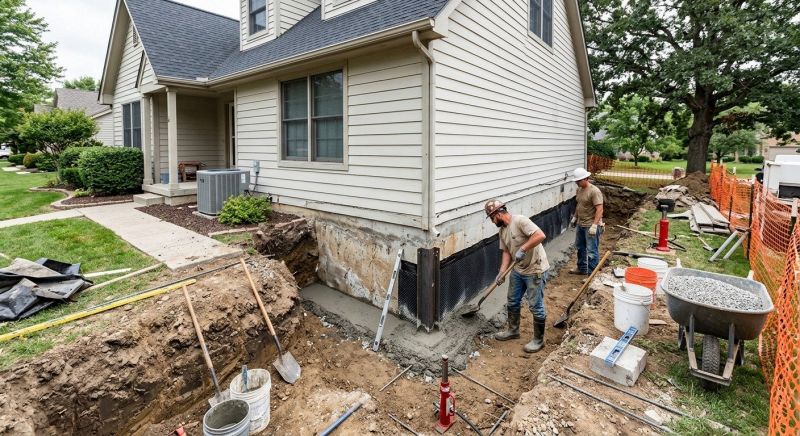 Home Foundation Repair in Willis, MI
