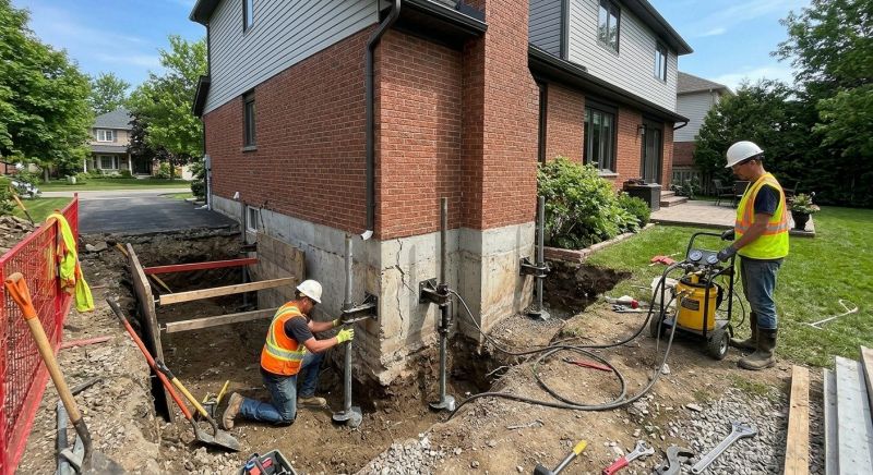 House Underpinning in Washtenaw County, MI
