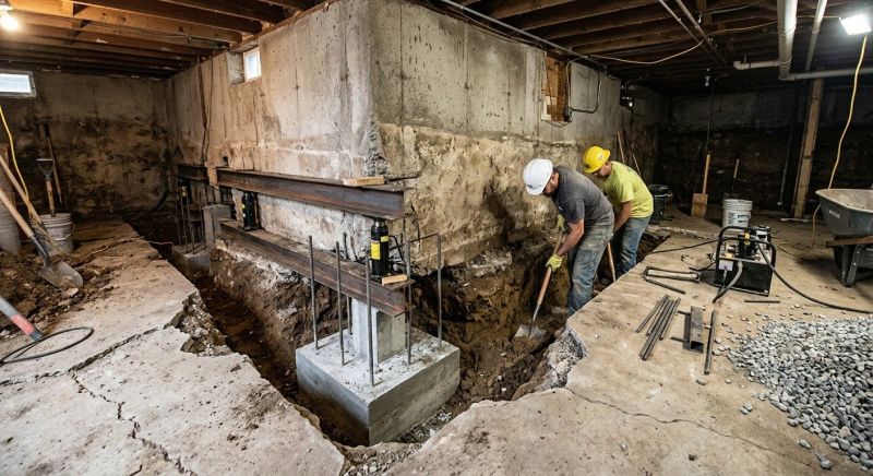 House Underpinning in Washtenaw County, MI