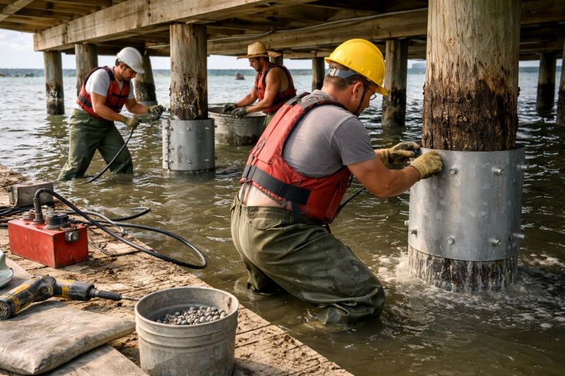 Piling Repair in Washtenaw County, MI