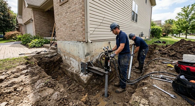 Settling Foundation Service in Washtenaw County, MI