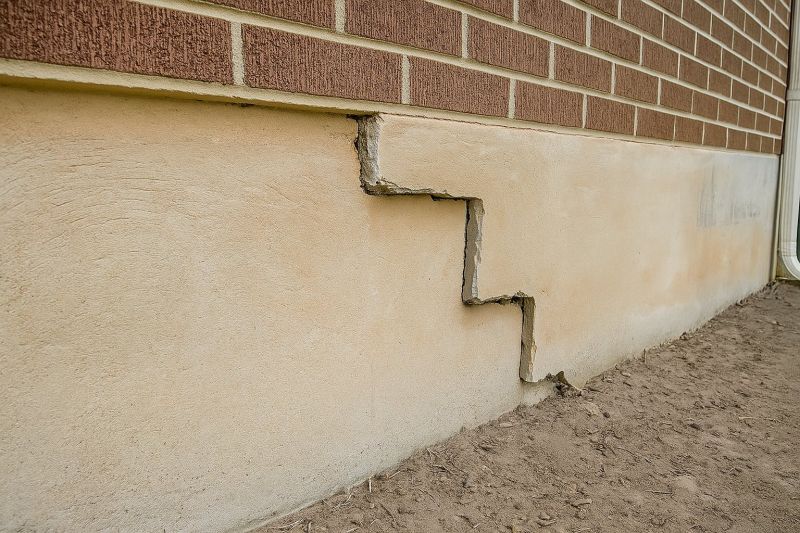 Settling Foundation Service in South Lyon, MI