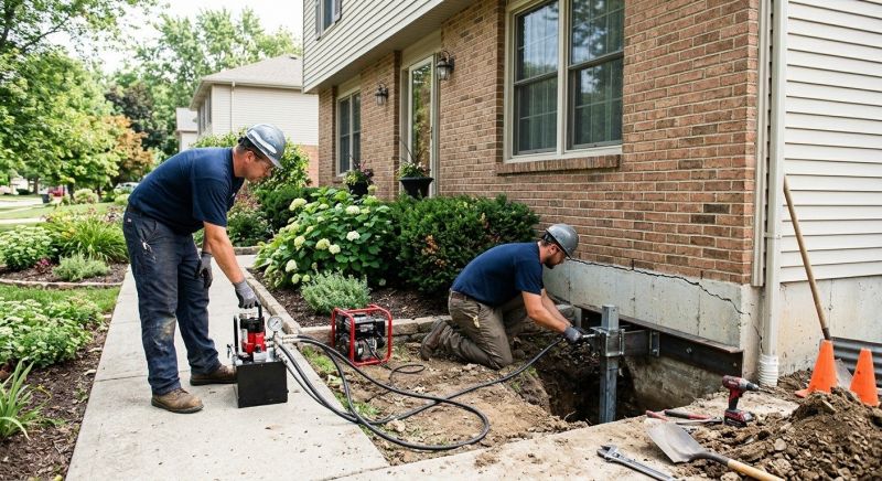 Settling Foundation Service in Wayne, MI