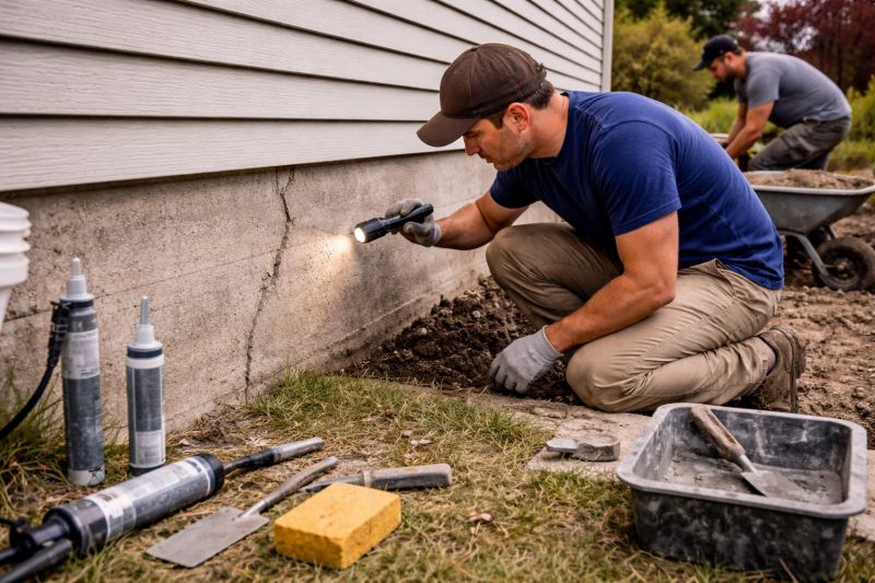 Slab Foundation Repair in Washtenaw County, MI